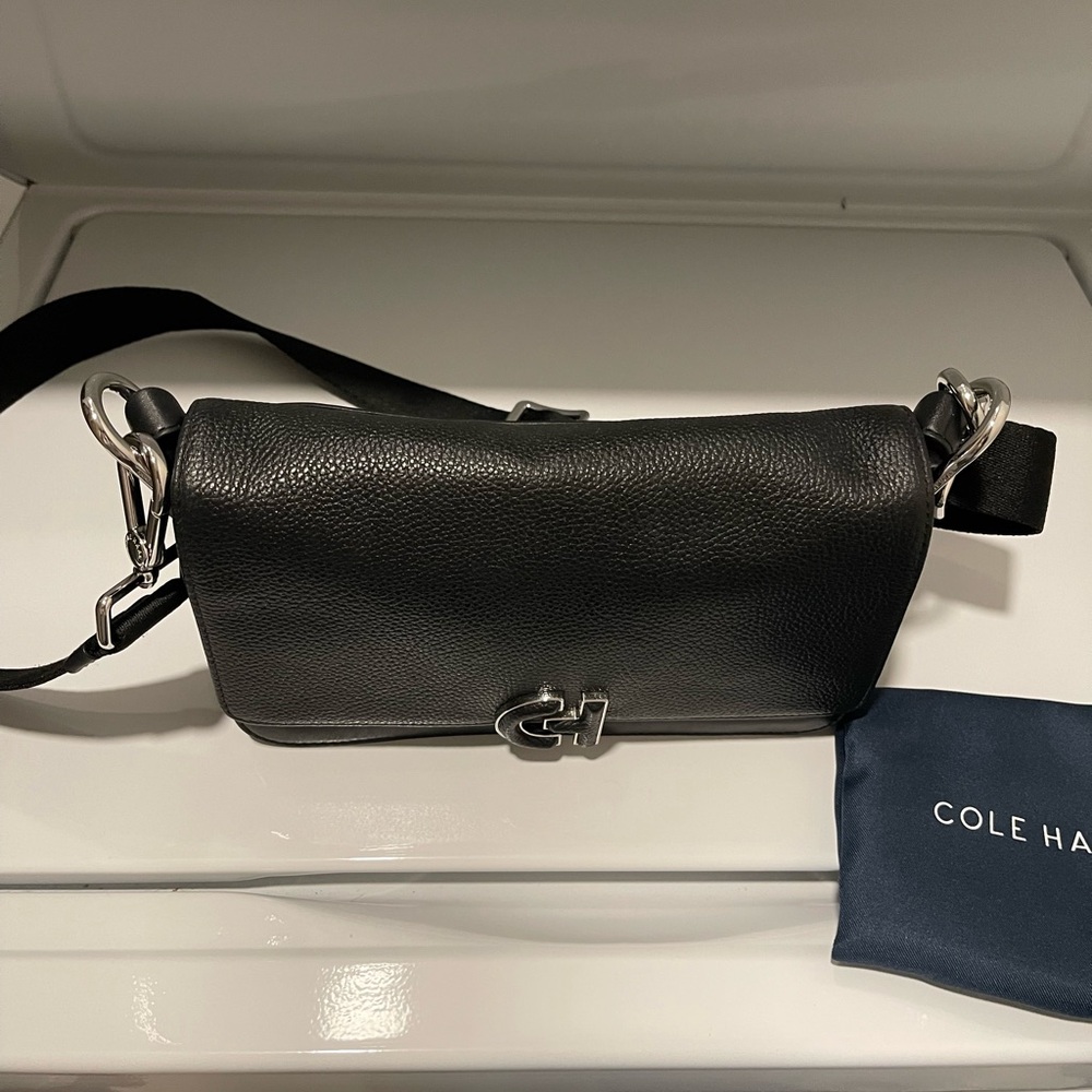 Cole Haan Shoulder Leather Bag - Picture 3 of 14